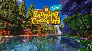 เริ่มต้นเอาชีวิตรอดในโลกฟาร์มมิ่ง | Minecraft Farming crossing 4 let's Play  Ep.1