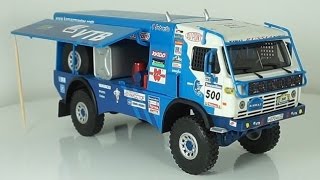 КАМАЗ-4911 ралли дакар Lisboa-Dakar 2007 №500 1:43 (eligor) масштабная модель / Model KAMAZ RALLY