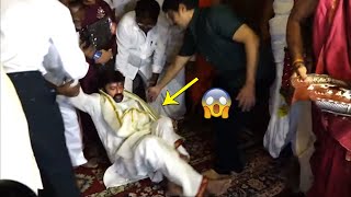 అయ్యో బాలయ్య😮| See Balakrishna Fell Down In Temple | Balakrishna Visits Kanaka Durga Temple | FL