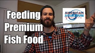 How to feed premium fish food- AAP Custom Fish Food