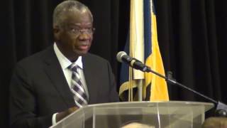 PM  Freundel Stuart's address to Global Forum