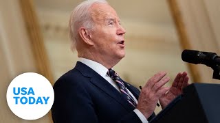 President Biden delivers remarks on situation in Ukraine | USA Today