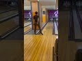 【ボウリング】投球後場外 ローダウン練習中 ボウリング ローダウン bowling ボーリング 볼링 カーブ