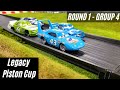 The King Races at Thunder Mountain Speedway | Legacy Piston Cup | Disney Cars