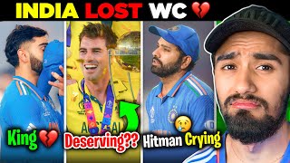 Bolne do.. Aaj Dil Tuta Hai 💔 : India lost World Cup Final | IND vs AUS