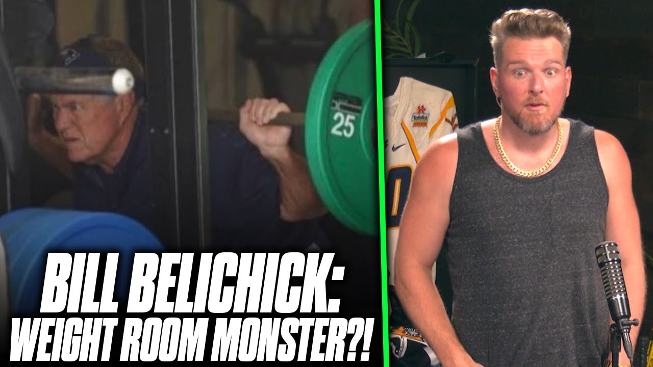 Pat McAfee Reacts: Bill Belichick Still THROWS AROUND Weight At 70 ...