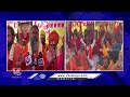 swamijis protest against mumtaz hotel in tirupati demand permit cancellation v6 news