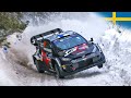 Best of WRC Rally Sweden 2024 | Crashes, Action and Raw Sound