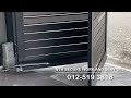 FULLY ALUMINIUM TRACKLESS AUTO GATE SYSTEM