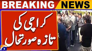 Karachi Traffic Latest Situation - Airport Road Closure, Protests in Karachi - Parachinar Incident