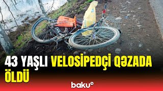 Lənkəranda minik avtomobili velosipedçini vurdu