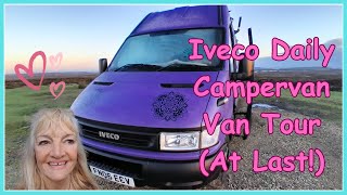 Iveco Daily Campervan Van Tour (at last!) #ivecodaily #campervan #fulltimevanlif