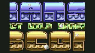 8bit Commodore 64 cracktro - group TRANSCOM (turrican gamecrack)