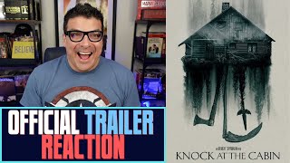 KNOCK AT THE CABIN - TRAILER REACTION!!! | M. Night Shyamalan | Universal Pictures