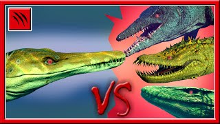 OVERPOWERED Kronosaurus VS All Marine Reptiles Hunting Animation Jurassic World Evolution 2 New DLC