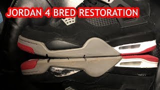 Jordan 4 Bred Restore | Angelus Paint