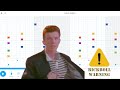 You got Rick Rolled, but in Chrome Music Lab