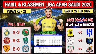 Hasil Liga Arab Saudi Tadi Malam ~ AL NASSR vs ETTIFAQ ~ DAMAC vs AL AHLI | Klasemen SPL 2025