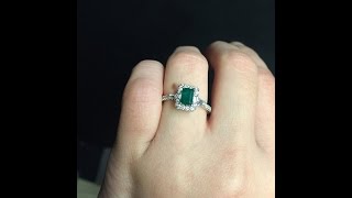 My Emerald Engagement Ring