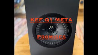 Kef Q1 Meta Budget Bookshelf Speakers (Is $599 budget?) Are They As Good As Promised? Review #kef