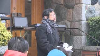 20131214「與北京守望教會風雨同行四周年」戶外晨禱會