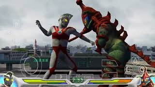 ULTRAMAN ACE IN STORY MODE | Ultraman Fighting Evolution 0 (PsP)