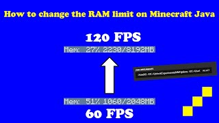 How to change how much RAM is dedicated to Minecraft Java