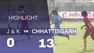 J \u0026 K vs Chhattisgarh | Senior Women's NFC | Highlights