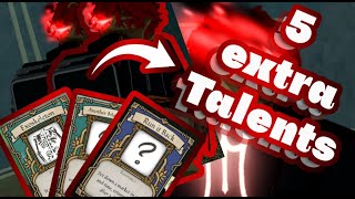 How to get 5 Extra Talent Cards in Deepwoken!