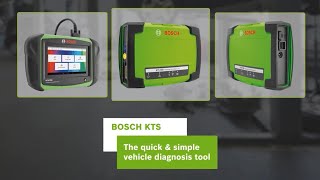 Bosch KTS diagnostic tool