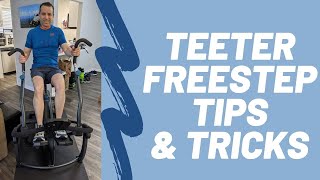 Teeter FreeStep Tips and Tricks   Setting Up Your Handles For Your Workout