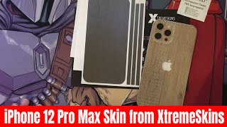 Review of the iPhone 12 Pro Max XtremeSkins Full Colour Modern Oak \u0026 Clear Skin