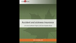 Accident and sickness insurance Chapter 6 – Client profile Male Voice