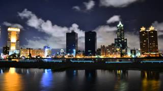 2014-08-03 高雄愛河灣夜景縮時 (Time Lapse Kaohsiung Love River View)