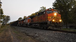 10/3/2021 - BNSF Railway Trio leads NS I24