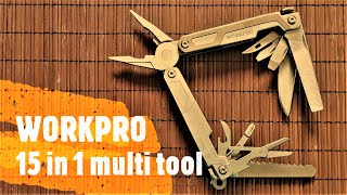 ᐉ Workpro 15 in 1 multi tool