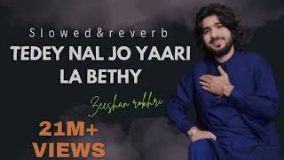 TEDEY NAL JO YAARI LA BETHY ( slowed \u0026 reverb ) zeeshan rokhri new viral song