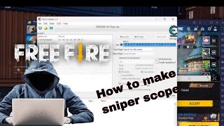 How To make free fire sniper scope panel in hindi|| Life time free sniper panel