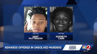 2 rewards offered for information in 2 unsolved murders connected to each other in Marion County