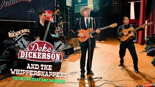 'Payin' For That One Mistake' DEKE DICKERSON \u0026 THE WHIPPERSNAPPERS (Rockin' Race) BOPFLIX session