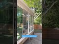 before and after sunroom addition.