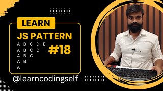 JavaScript pattern programs#18 #patternprogram in Hindi