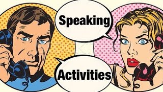 Speaking Activities where students actually SPEAK! ESL