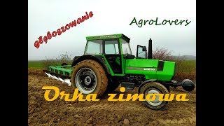 Orka zimowa po burakach |Głęboszowanie |Vlog #9 |AgroLovers