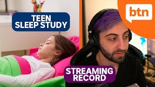 Teen Sleep Study, Streaming Record and Lions, Tigers and Bears! - Today's Biggest News