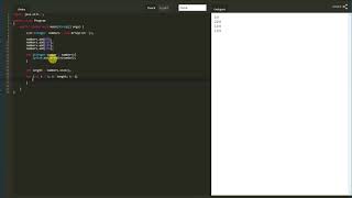 08. Solo Learn Code Playground - Java Tutorial on Lists, For, While