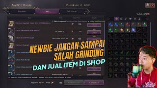 Tips Grinding Dan Jual Item Di Shop Untuk Newbie Di Throne And Liberty