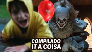 MARATONA IT A COISA | Melhores Momentos do Palhaço dançarino Pennywise