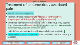 ENDOMETRIOSIS -  EBCOG/MRCOG - Rayz Academy