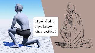 🤯 This 3D tool changes my entire process for creating art references